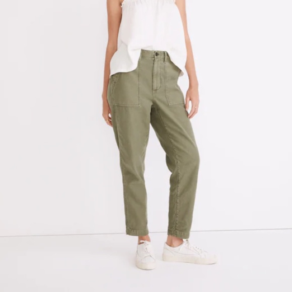 Madewell Sage Green Trousers